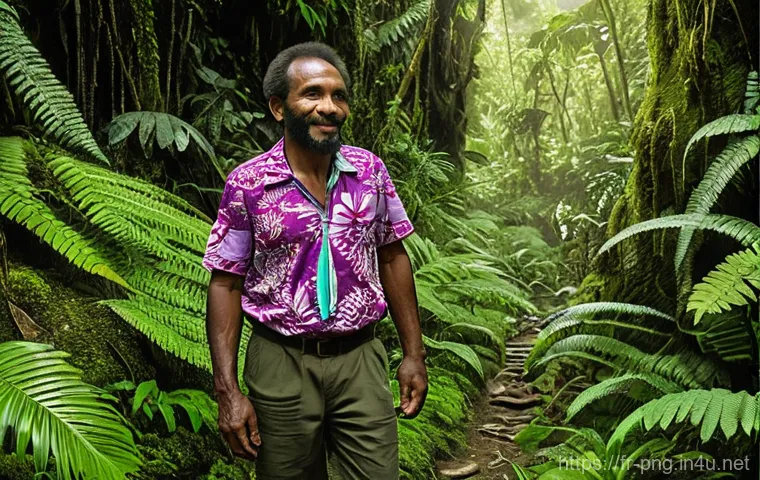 파푸아뉴기니 야생동물 탐방 - **Prompt 2: Agile Tree Kangaroo in the Canopy**
    "A beautiful Matschie's Tree Kangaroo (Dendrolag...